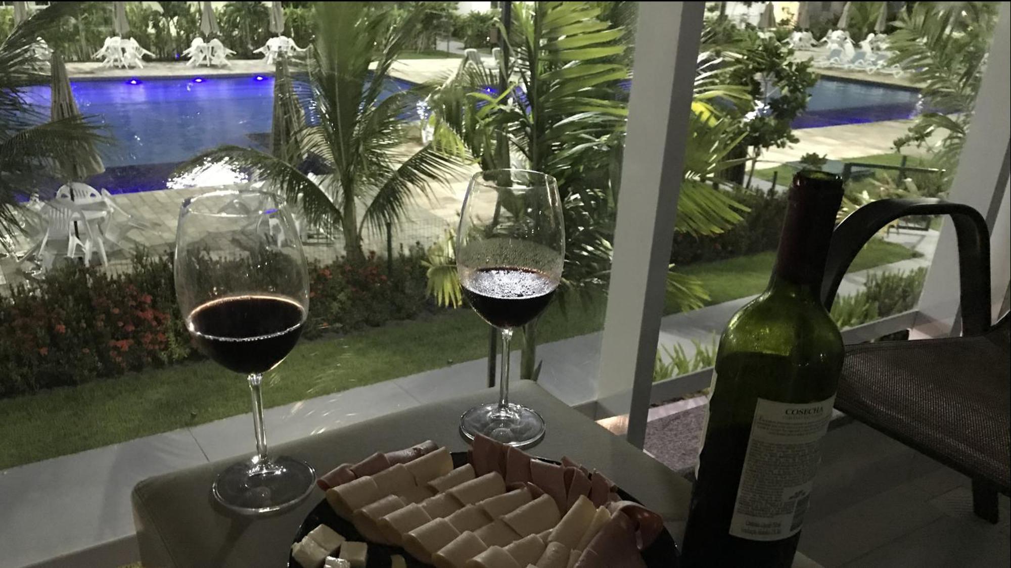 Flat Excelente Em Porto De Galinhas Palm Village Acqua Frente Para As Piscinas Zewnętrze zdjęcie