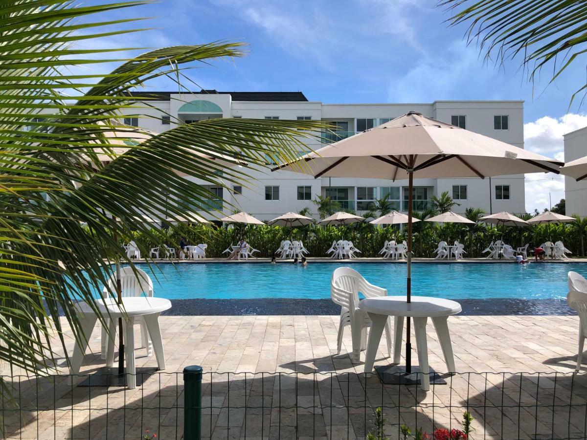 Flat Excelente Em Porto De Galinhas Palm Village Acqua Frente Para As Piscinas Zewnętrze zdjęcie