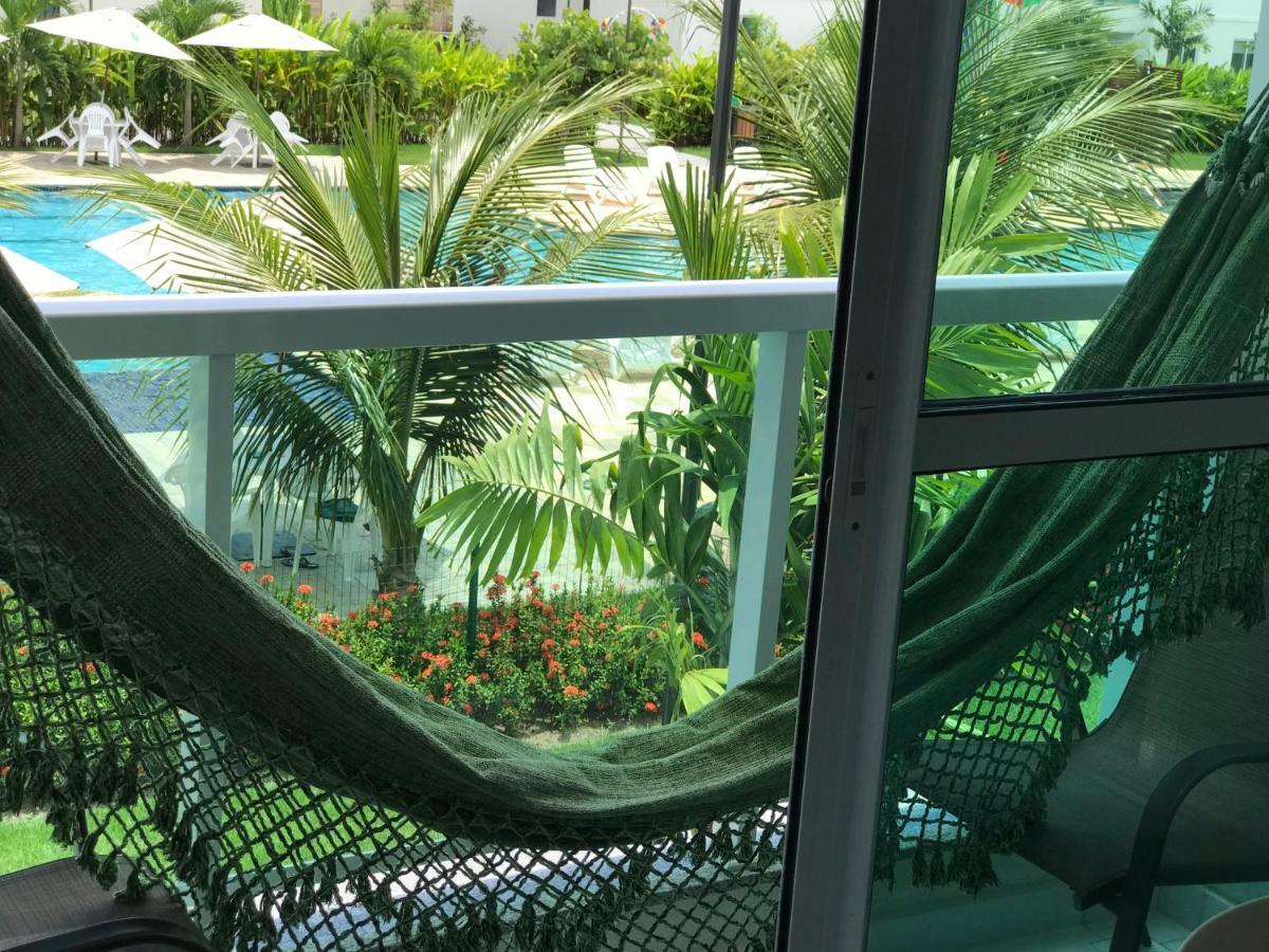 Flat Excelente Em Porto De Galinhas Palm Village Acqua Frente Para As Piscinas Zewnętrze zdjęcie